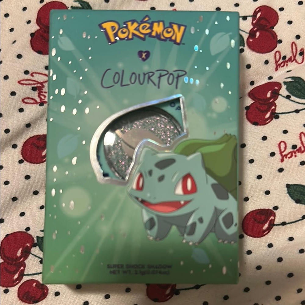 ColourPop Pokémon Super Shock Shadow - Bulbasaur Edition